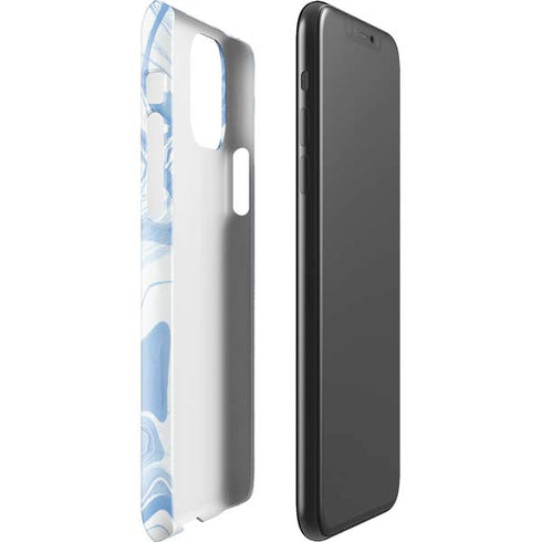 Blue Marbling iPhone 11 Pro Max Lite Case