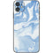 Blue Marbling iPhone 11 Skin