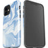 Blue Marbling iPhone 12 Impact Case