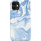 Blue Marbling iPhone 12 Mini Lite Case