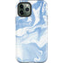 Blue Marbling iPhone 12 Pro Impact Case