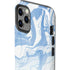 Blue Marbling iPhone 12 Pro Impact Case