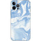 Blue Marbling iPhone 12 Pro Skin
