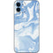Blue Marbling iPhone 12 Skin