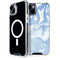 Blue Marbling iPhone 14 MagSafe Case