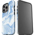 Blue Marbling iPhone 14 Pro Impact Case