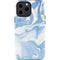 Blue Marbling iPhone 15 Pro Max Impact Case