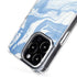 Blue Marbling iPhone 15 Pro Max MagSafe Case