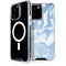 Blue Marbling iPhone 14 Pro Max MagSafe Case