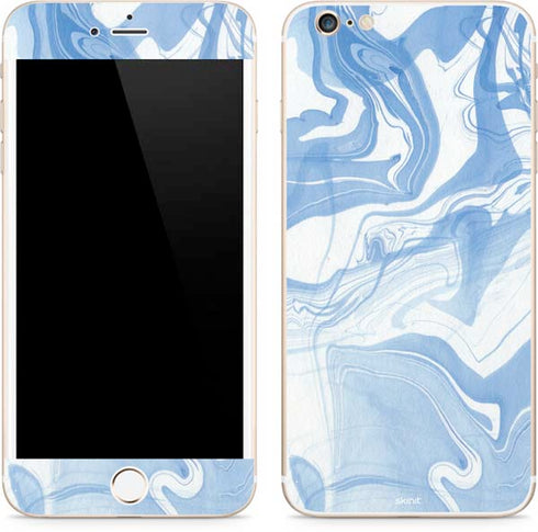 Blue Marbling iPhone 6/6s Plus Skin
