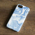 Blue Marbling iPhone 8 Pro Case