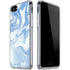 Blue Marbling iPhone SE (2nd & 3rd Gen) Clear Case