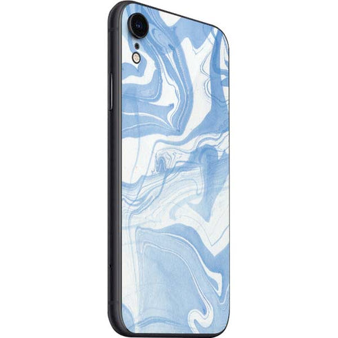 Blue Marbling iPhone SE (2nd & 3rd Gen) Skin