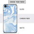 Blue Marbling iPhone SE (2nd & 3rd Gen) Skin