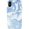 Blue Marbling iPhone X Pro Case