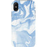 Blue Marbling iPhone X Pro Case