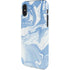 Blue Marbling iPhone X Pro Case