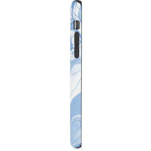 Blue Marbling iPhone X Pro Case