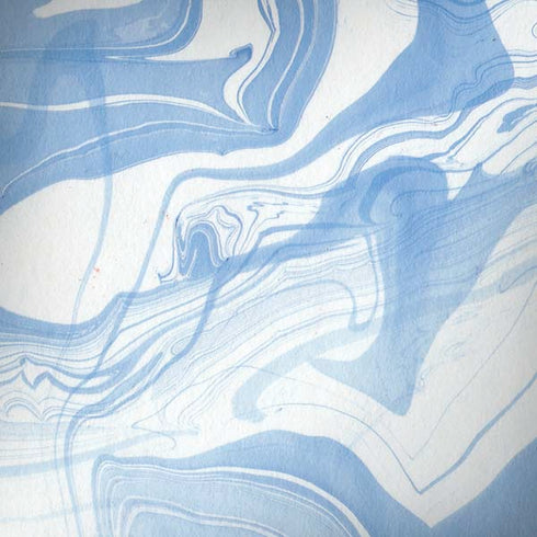 Blue Marbling iPhone X Skin