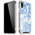 Blue Marbling iPhone XR Clear Case