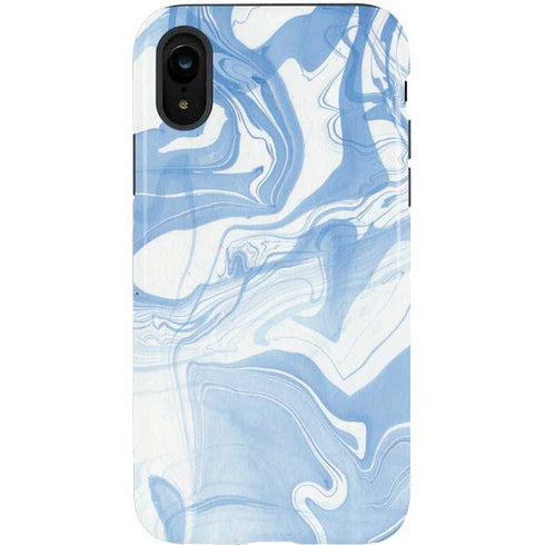 Blue Marbling iPhone XR Pro Case