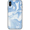 Blue Marbling iPhone XS Skin