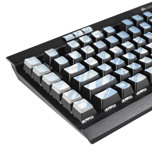 Blue Marbling K95 RGB PLATINUM Mechanical Gaming Keyboard Skin