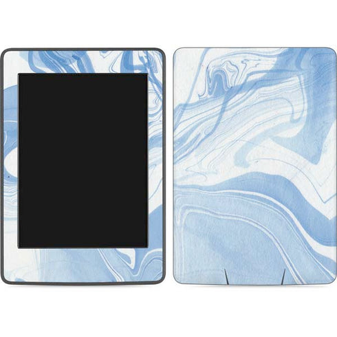 Blue Marbling Amazon Kindle Skin