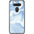 Blue Marbling LG K51/Q51 Clear Case