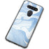Blue Marbling LG K51/Q51 Clear Case