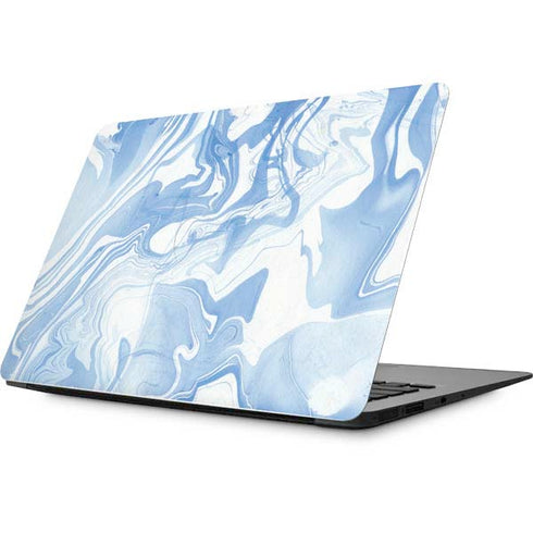 Blue Marbling Apple MacBook Skin