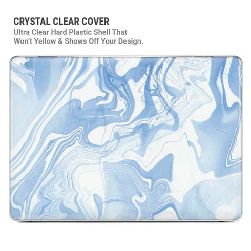 Blue Marbling MacBook Air 13in M1 (2021) Case plus Skin