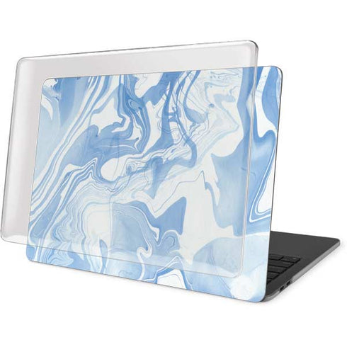 Blue Marbling MacBook Pro 15in (2016-19) Case plus Skin