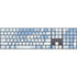 Blue Marbling Magic Keyboard with Numeric Keypad Skin
