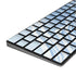 Blue Marbling Magic Keyboard with Numeric Keypad Skin