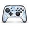 Blue Marbling Nintendo Switch Pro Controller Skin