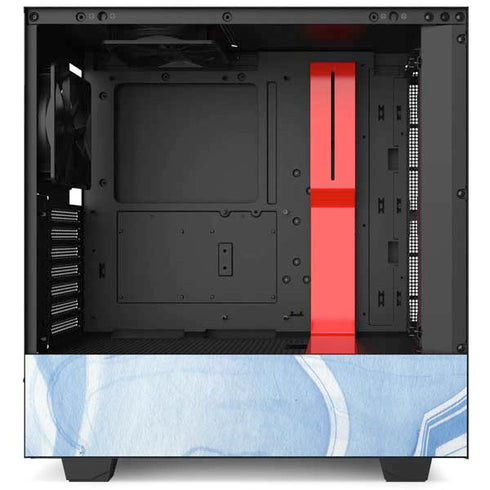 Blue Marbling NZXT H510 Compact ATX Mid-Tower Case Skin