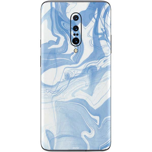Blue Marbling OnePlus 7 Pro Skin