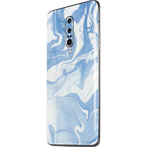 Blue Marbling OnePlus 7 Pro Skin