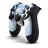 Blue Marbling PS4 Controller Skin