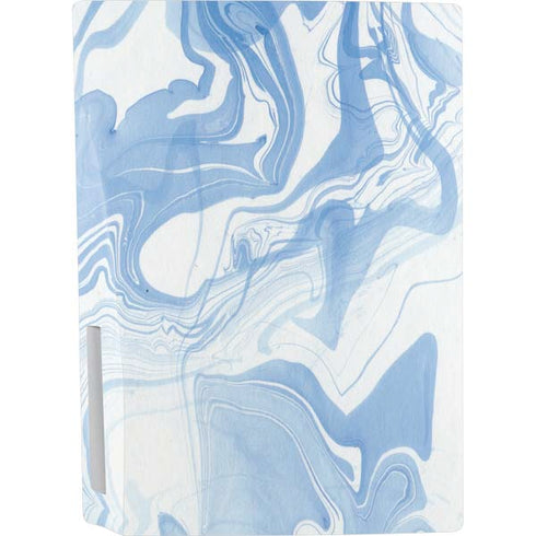 Blue Marbling PS5 Bundle Skin