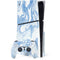 Blue Marbling PS5 Slim Disk Bundle Skin