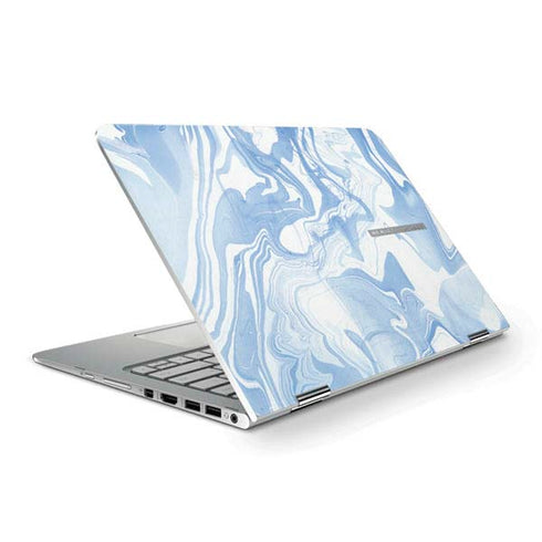 Blue Marbling HP Spectre Skin