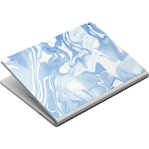 Blue Marbling Surface Book Skin