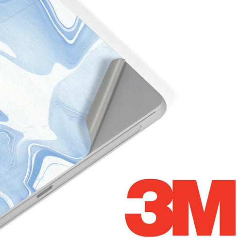 Blue Marbling Surface Go Skin