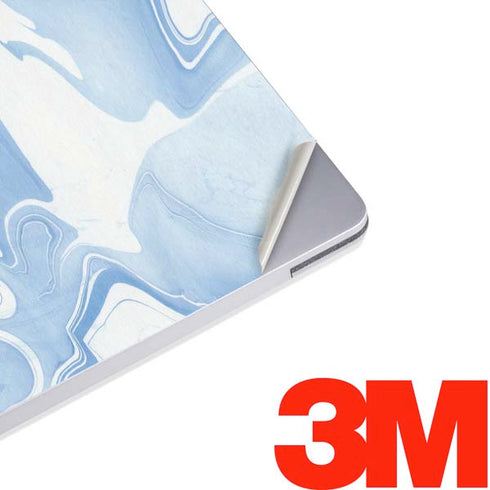 Blue Marbling Surface Laptop 3 13.5in Skin