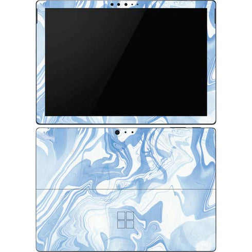 Blue Marbling Surface Pro 6 Skin