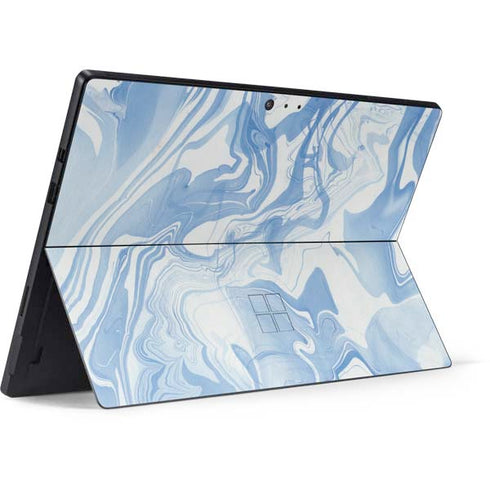 Blue Marbling Surface Pro 6 Skin