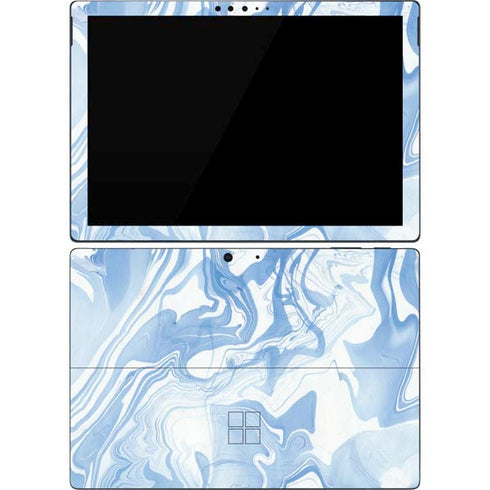 Blue Marbling Surface Pro 7 Skin