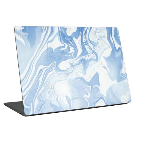 Blue Marbling Universal Laptop 17in (13.8 x 10in) Skin
